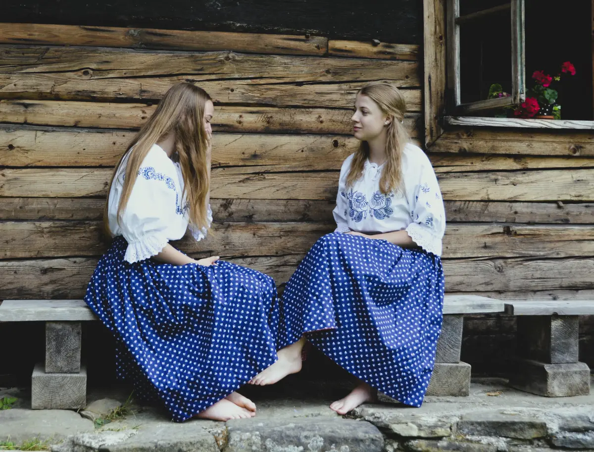 Bavlnená vyšívaná blúzka-Selena
