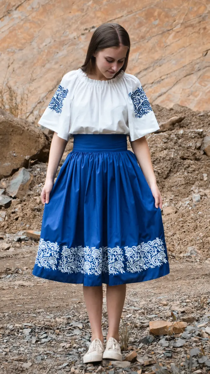 Bavlnená sukňa Vesna