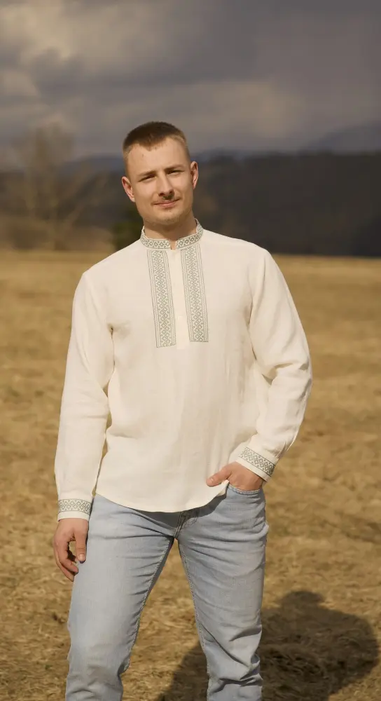 Pánska ľanová košeľa - Miloslav
